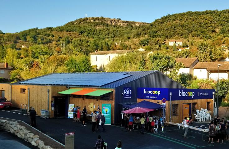 ESS, énergie, autoconsommation énergétique, citoyen, coopération, environnement Biocoop Lou Cussou