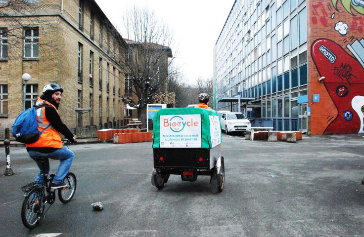 ESS, alimentation durables, mobilité, gaspillage alimentaire Biocycle