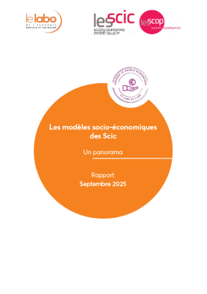 Couverture étude Les modèles socio-économiques des Scic