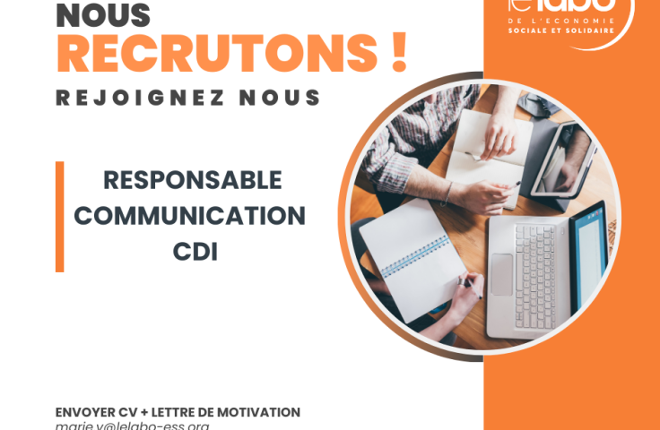 Recrutement - Responsable Communication 