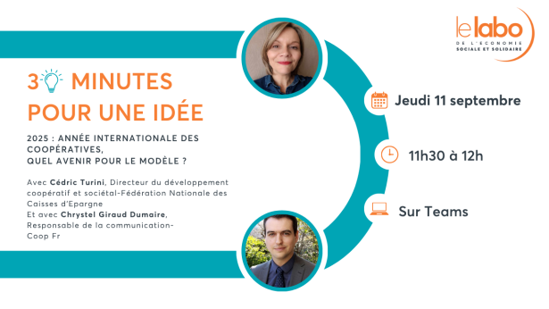 30 minutes pour une idée avec la FNCE et Coop FR