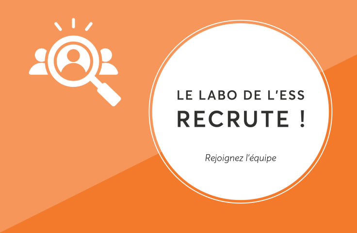 Le Labo de l'ESS recrute ! Chargé.e de projet
